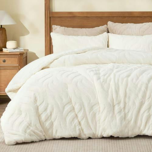 BEDELITE Faux Fur Comforter Set
