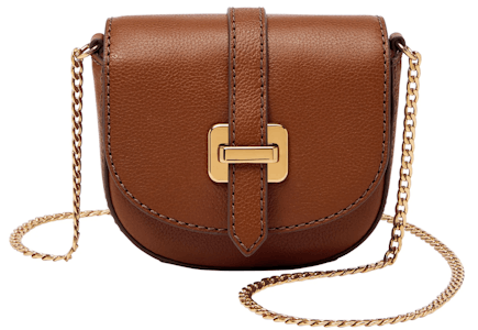 Fossil Women's Emery Leather Micro Crossbody