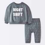 Cloud Island Baby Sweatshirt & Pants Set