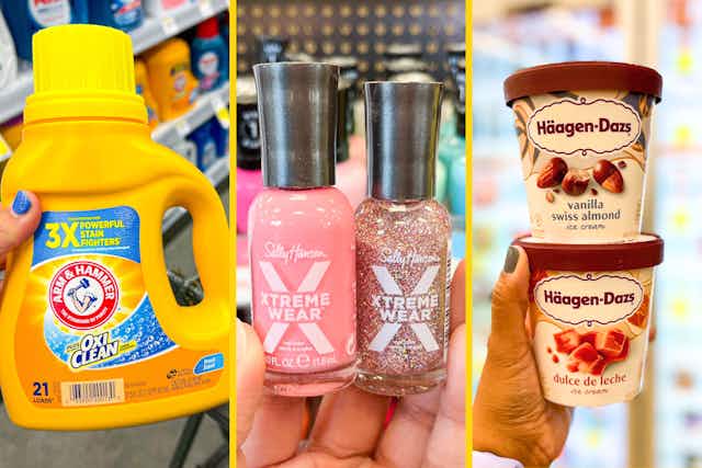Best Coupon Deals: Free Cosmetics, B1G2 Free Detergent, B1G1 Free Ice Cream card image