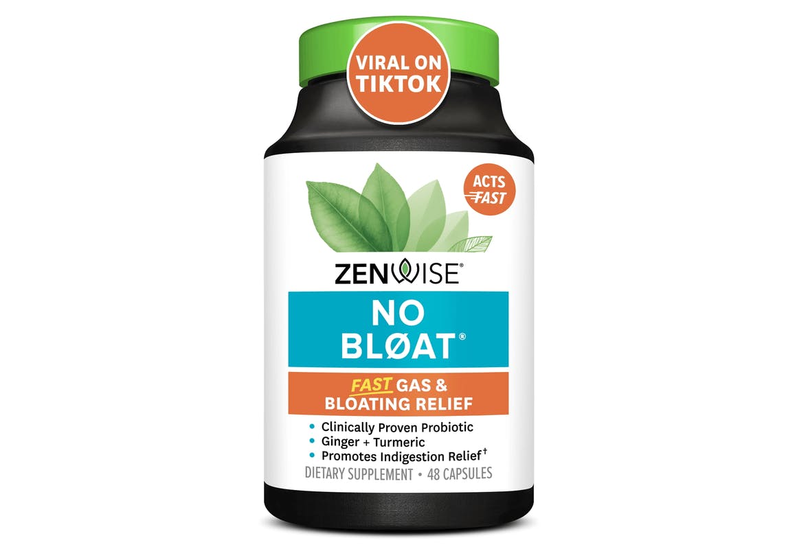 2 Zenwise No Bloat Supplements
