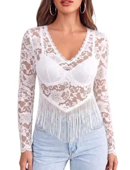 Lace Crop Top