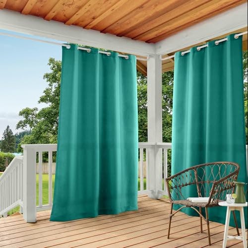 Cabana Solid Heavyweight Curtains 2-Pack