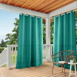 Cabana Solid Heavyweight Curtains 2-Pack