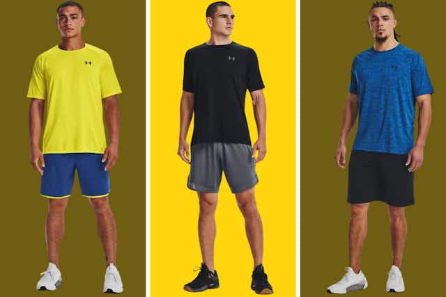 Under Armour Men's T-shirts, as Low as $9.20 on Amazon card image