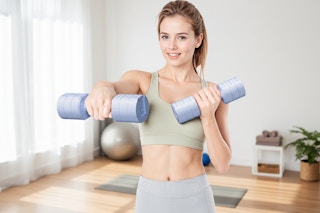 walmart adjustable dumbbells set