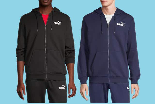 Puma Men's Zip-Up Hoodie, Now $20 at JCPenney — Cheaper Than Amazon card image