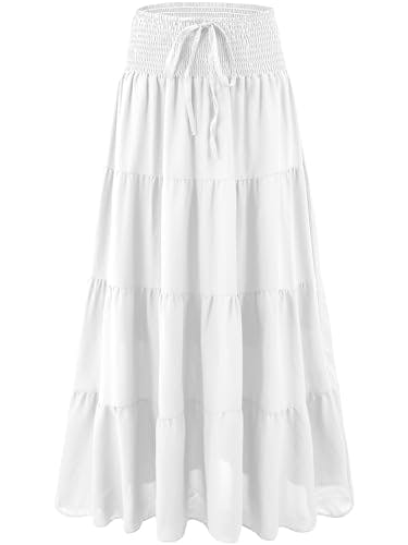 Women's Ruffle Maxi Skirt