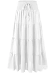 Women's Ruffle Maxi Skirt