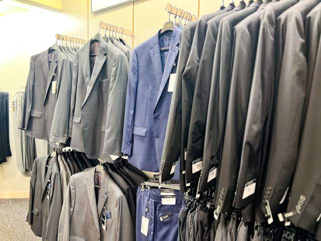 Men's 2-Piece Suits, as Low as $89.99 at Macy's (Kenneth Cole and More) card image