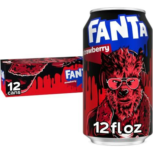 Fanta Strawberry Soda 12-Pack