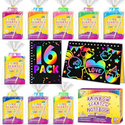 Scratch Rainbow Art Notebooks