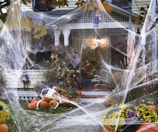 Spider Web Halloween Decorations