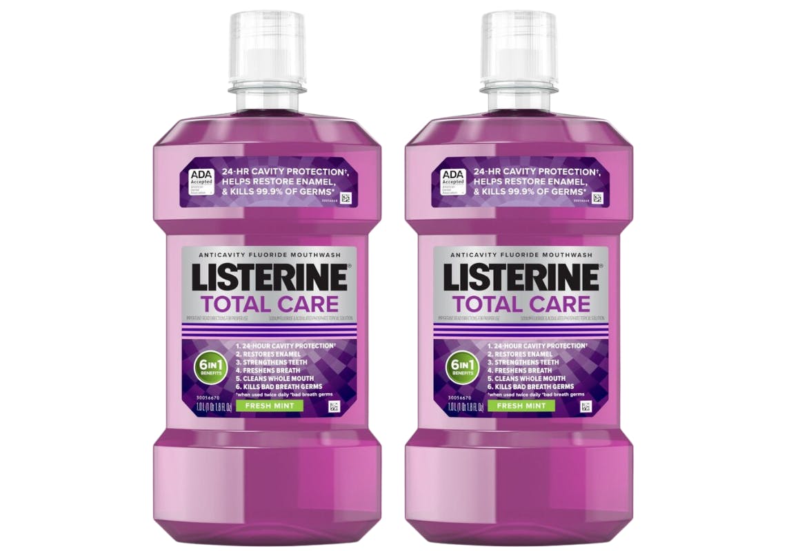 2 Listerine Mouthwashes