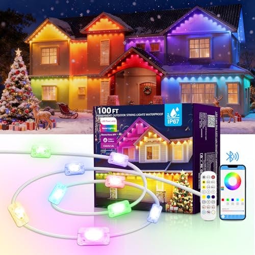 Christmas Permanent Outdoor Lights