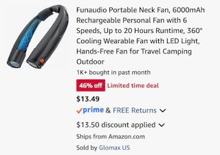 Amazon Portable Neck Fan 2026 2