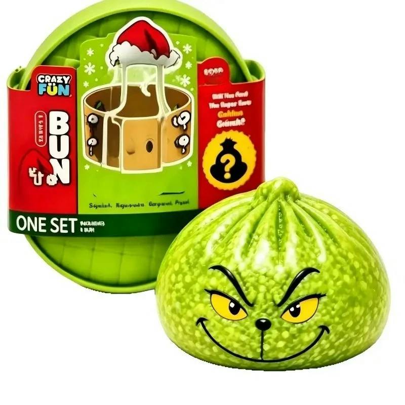 Glitter Green Dumpling Squeeze Toy