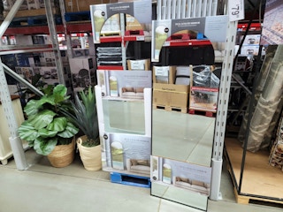 a full length arched mirror