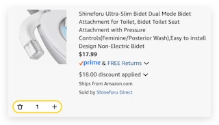 Bidet Attachment