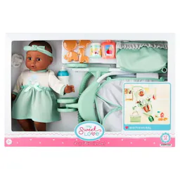 Doll and Stroller Set
