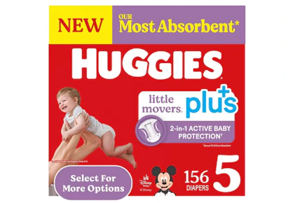 Huggies® Little Movers® Plus Diapers Box