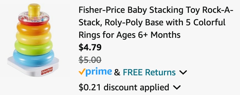 Fisher-Price Baby Stacking Toy