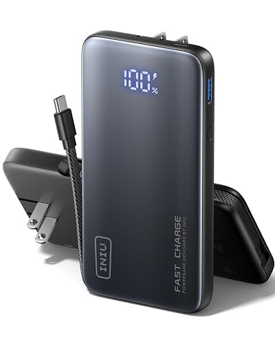 Portable Charger with Wall Plug