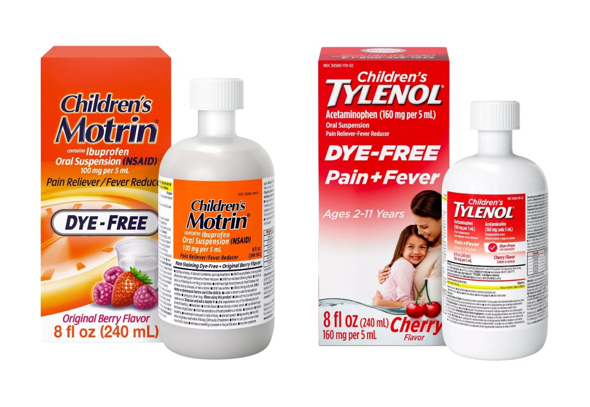Children's Tylenol® + Children's Motrin®