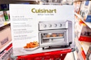 cuisinart air fryer sitting on top a target cart