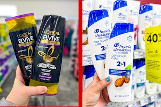 l'oreal elvive and head & shoulders hair care images