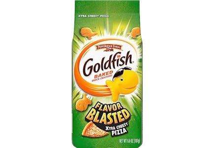 Goldfish Xtra Cheesy Pizza Crackers