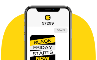 Mobile Phone displays sms text message reply