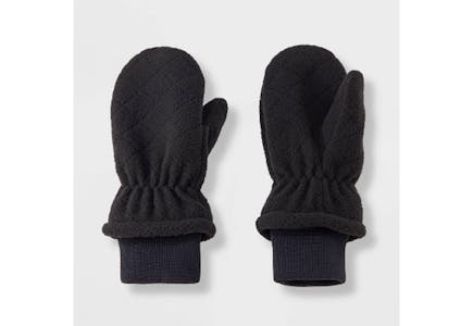 Cat & Jack Toddler Quilted Mittens