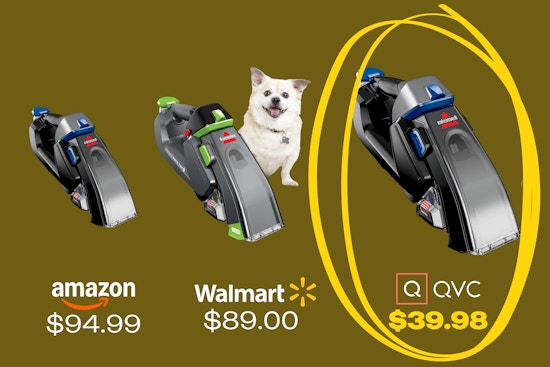 Bissell Pet Stain Eraser Cordless Vacuum, $40 Shipped at QVC ($100 Value)