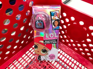 lol surprise smartwatch in a target cart