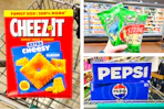 cheez it sargento pepsi collage