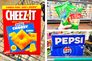 cheez it sargento pepsi collage