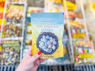 trader joe-s choclate almonds