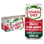 Canada Dry Zero Sugar Soda 12-Pack