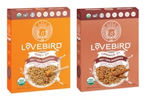 2 Lovebird Cereal Boxes