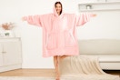 Walmart oversized wearable blanket hoodie