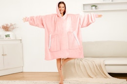 Walmart oversized wearable blanket hoodie