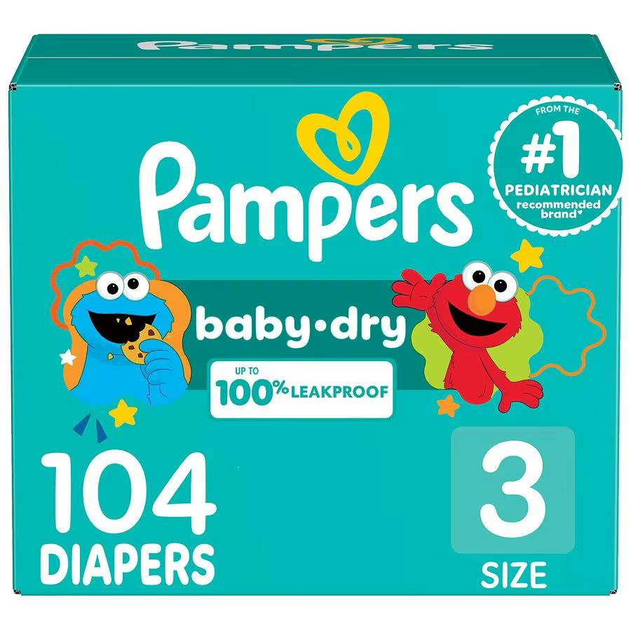 2 Pampers Diaper Boxes