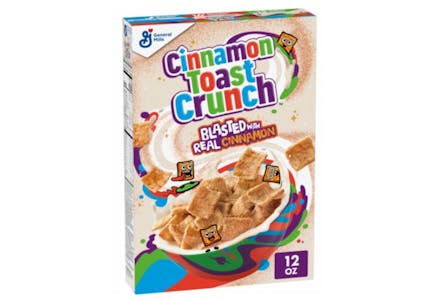 5 General Mills Cereal Boxes