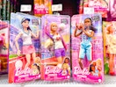 Three Barbie Sports Dolls at Walmart Store