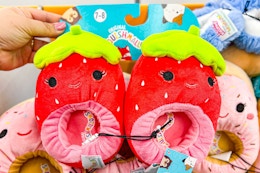 $10 Squishmallows Slippers for Kids and Adults — Walmart Black Friday Deal card image