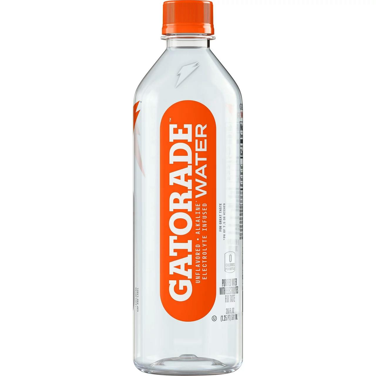 2 Gatorade Purified Water Bottles