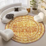 Vintage Round Rug