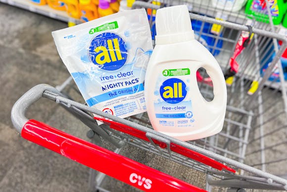 All Laundry Detergent, Only $1.49 Each at CVS