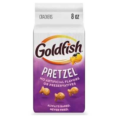 3 Goldfish Pretzel Crackers Bags